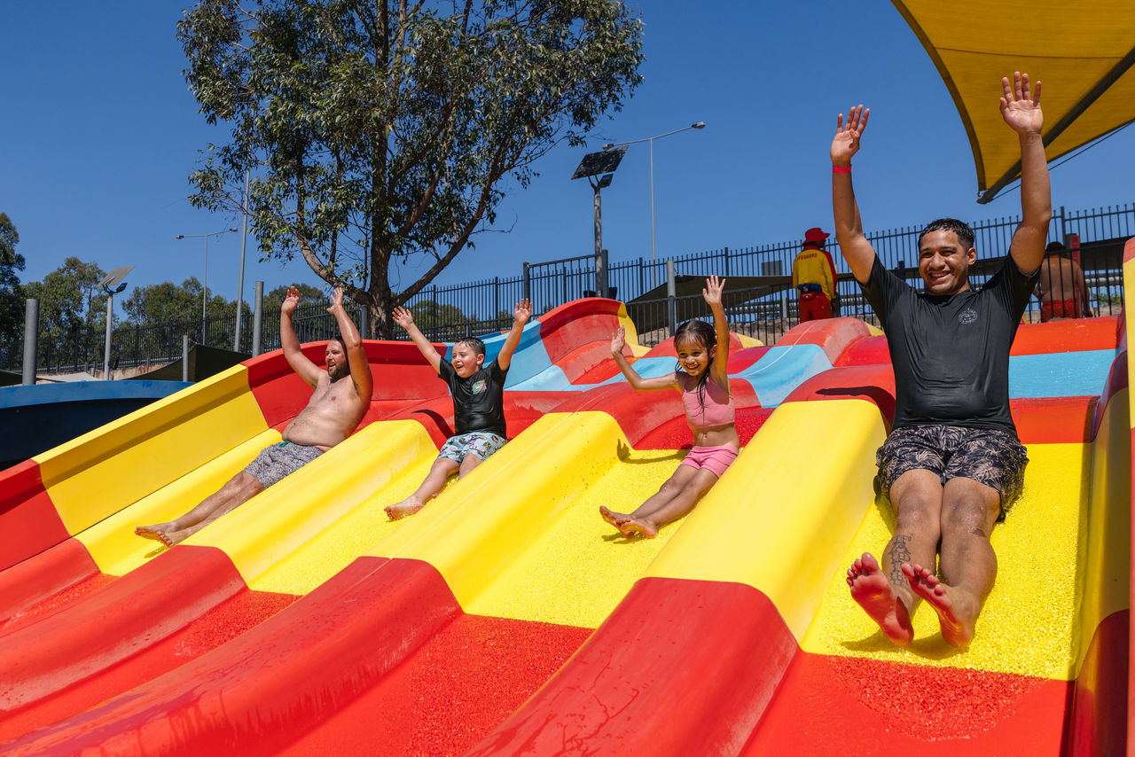 Junior Slides adults and kids